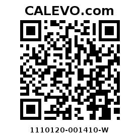Calevo.com Preisschild 1110120-001410-W