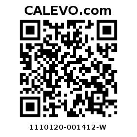 Calevo.com Preisschild 1110120-001412-W