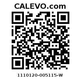 Calevo.com Preisschild 1110120-005115-W