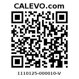 Calevo.com Preisschild 1110125-000010-V