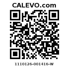 Calevo.com Preisschild 1110126-001416-W