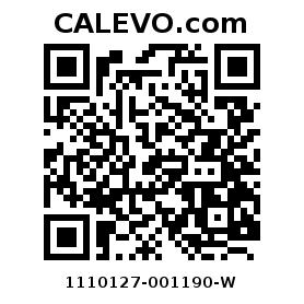 Calevo.com Preisschild 1110127-001190-W