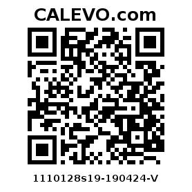 Calevo.com Preisschild 1110128s19-190424-V