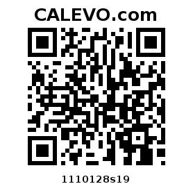 Calevo.com Preisschild 1110128s19