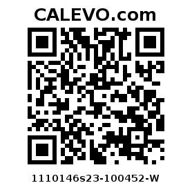 Calevo.com pricetag 1110146s23-100452-W