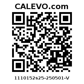 Calevo.com pricetag 1110152s25-250501-V