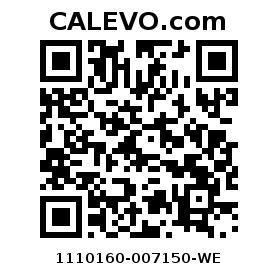 Calevo.com Preisschild 1110160-007150-WE