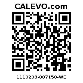 Calevo.com Preisschild 1110208-007150-WE