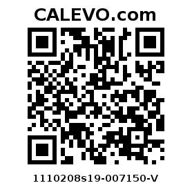 Calevo.com Preisschild 1110208s19-007150-V