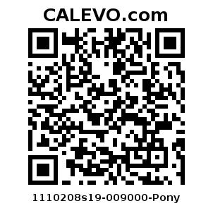 Calevo.com Preisschild 1110208s19-009000-Pony