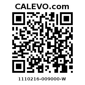 Calevo.com pricetag 1110216-009000-W