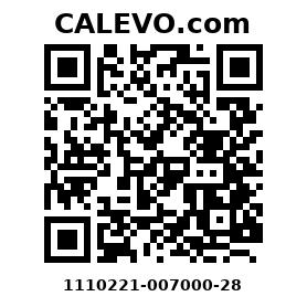 Calevo.com Preisschild 1110221-007000-28