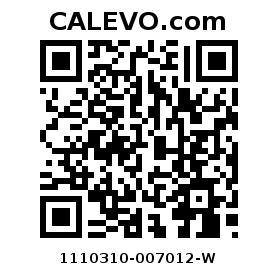 Calevo.com Preisschild 1110310-007012-W