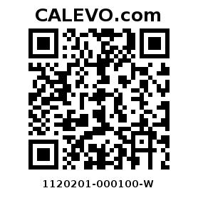 Calevo.com Preisschild 1120201-000100-W