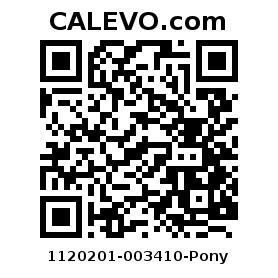 Calevo.com Preisschild 1120201-003410-Pony