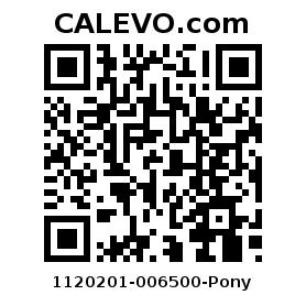 Calevo.com Preisschild 1120201-006500-Pony