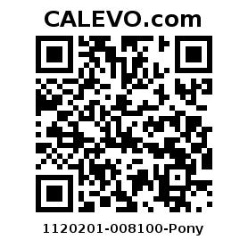 Calevo.com Preisschild 1120201-008100-Pony