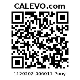 Calevo.com Preisschild 1120202-006011-Pony