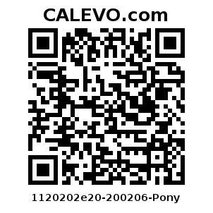 Calevo.com Preisschild 1120202e20-200206-Pony