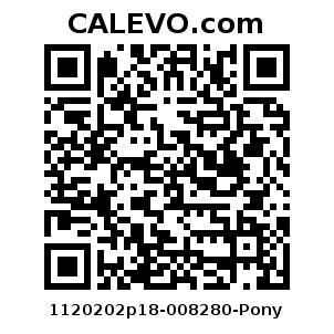 Calevo.com Preisschild 1120202p18-008280-Pony