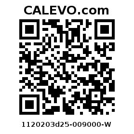 Calevo.com Preisschild 1120203d25-009000-W