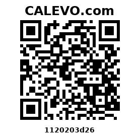 Calevo.com Preisschild 1120203d26