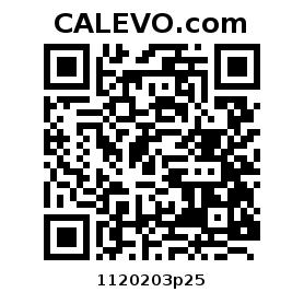 Calevo.com Preisschild 1120203p25