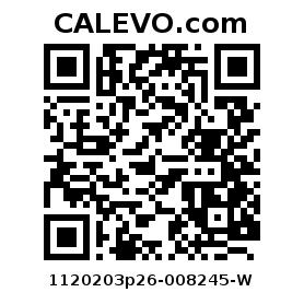 Calevo.com Preisschild 1120203p26-008245-W