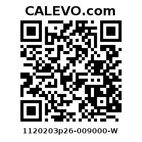 Calevo.com Preisschild 1120203p26-009000-W