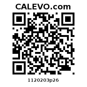 Calevo.com Preisschild 1120203p26