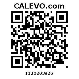 Calevo.com Preisschild 1120203s26