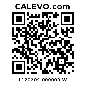 Calevo.com pricetag 1120204-000000-W