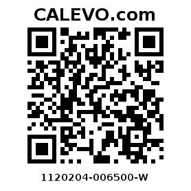 Calevo.com pricetag 1120204-006500-W