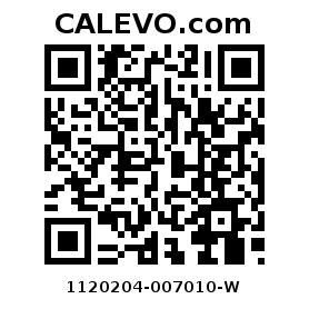 Calevo.com Preisschild 1120204-007010-W
