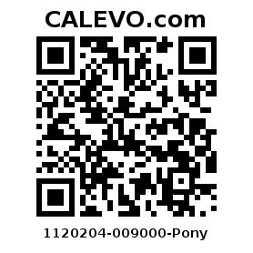 Calevo.com Preisschild 1120204-009000-Pony