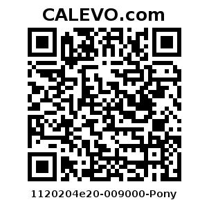Calevo.com Preisschild 1120204e20-009000-Pony