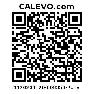 Calevo.com Preisschild 1120204h20-008350-Pony