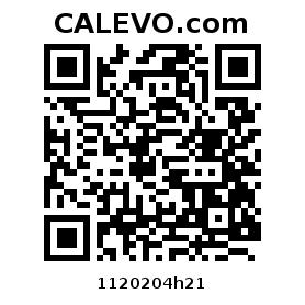 Calevo.com Preisschild 1120204h21
