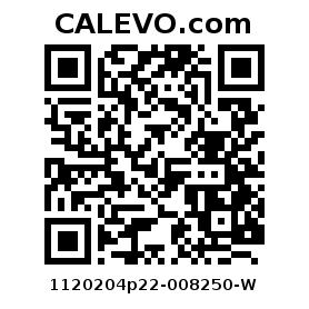 Calevo.com Preisschild 1120204p22-008250-W