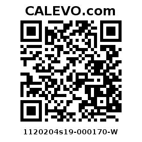 Calevo.com Preisschild 1120204s19-000170-W