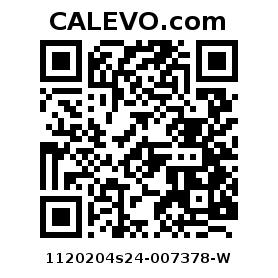 Calevo.com Preisschild 1120204s24-007378-W