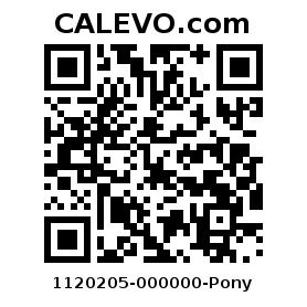 Calevo.com Preisschild 1120205-000000-Pony