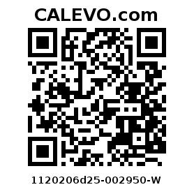 Calevo.com Preisschild 1120206d25-002950-W
