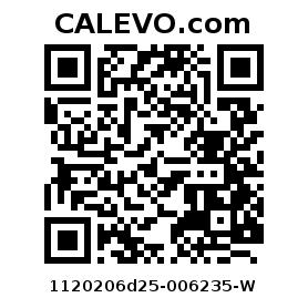 Calevo.com Preisschild 1120206d25-006235-W