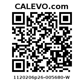 Calevo.com Preisschild 1120206p26-005680-W