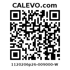 Calevo.com Preisschild 1120206p26-009000-W