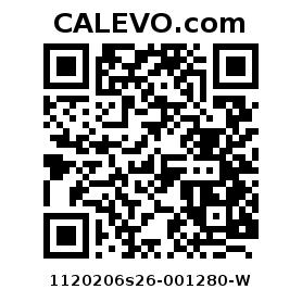 Calevo.com Preisschild 1120206s26-001280-W