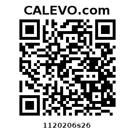 Calevo.com Preisschild 1120206s26
