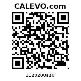 Calevo.com Preisschild 1120208s26