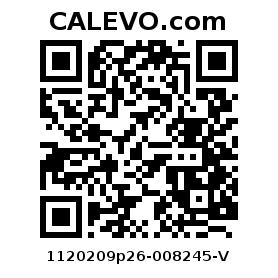 Calevo.com Preisschild 1120209p26-008245-V